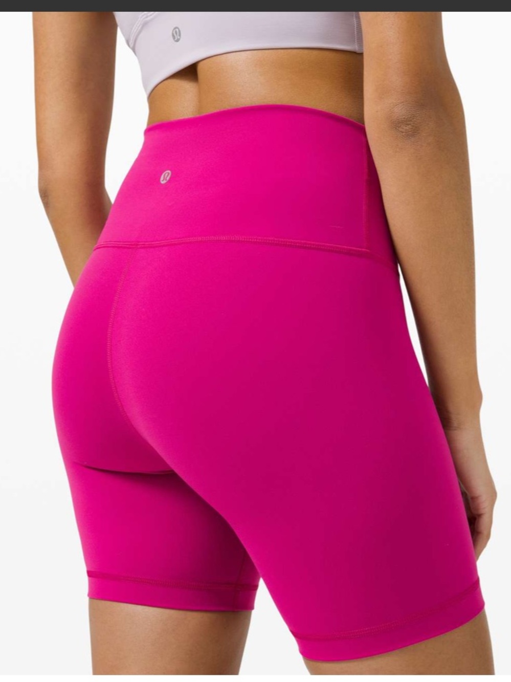 Lululemon Ripened Raspberry Wonder Train High Rise Shorts Size 4